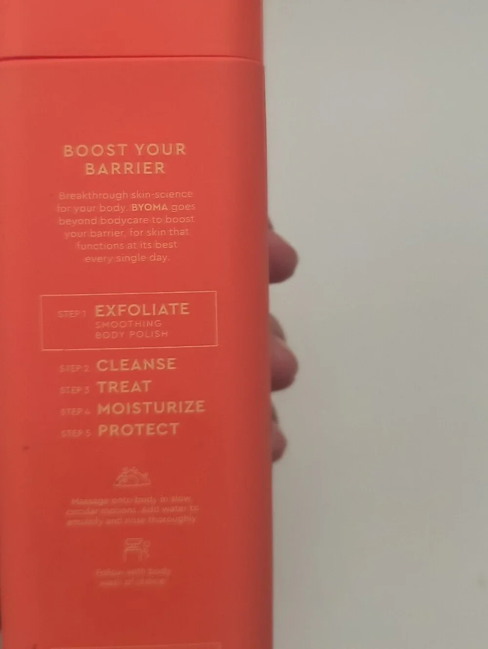 NEW BYOMA Smoothing Body Polish Resurface & Clarify Exfoliator KP Treatment